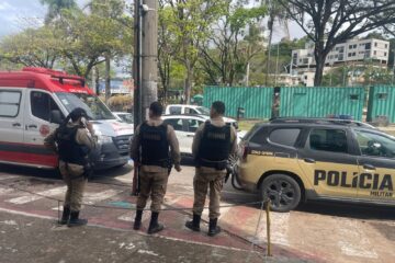 Briga entre casal e adolescente mobiliza Polícia Militar e Samu no Centro de Itabira