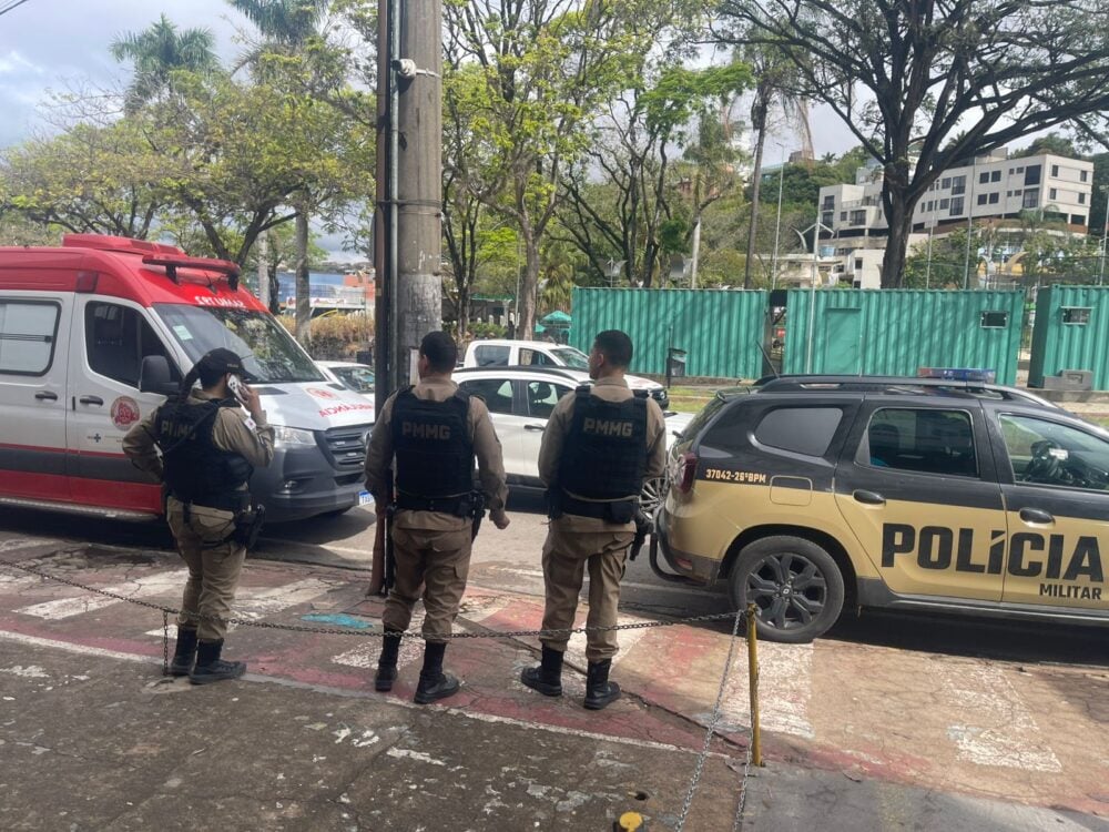 Briga entre casal e adolescente mobiliza Polícia Militar e Samu no Centro de Itabira