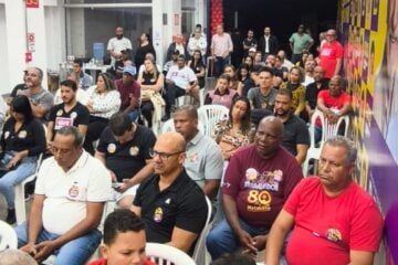 Comitê do Trabalhador é lançado em Itabira com participação de lideranças sindicais e políticas