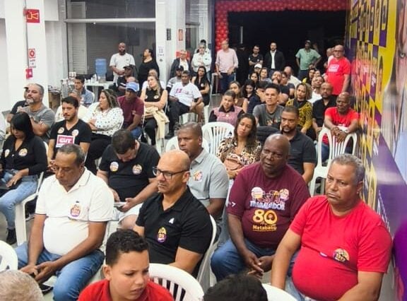 Comitê do Trabalhador é lançado em Itabira com participação de lideranças sindicais e políticas