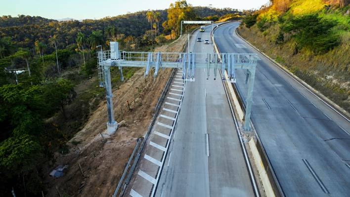 BR-381: aplicativo CNH do Brasil passa a mostrar débitos do pedágio eletrônico