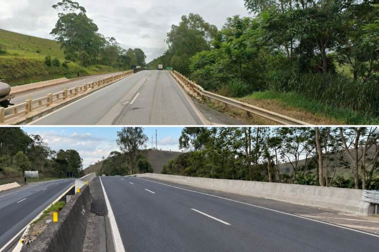 BR-040 ganha viadutos modernizados em Cristiano Otoni e Carandaí