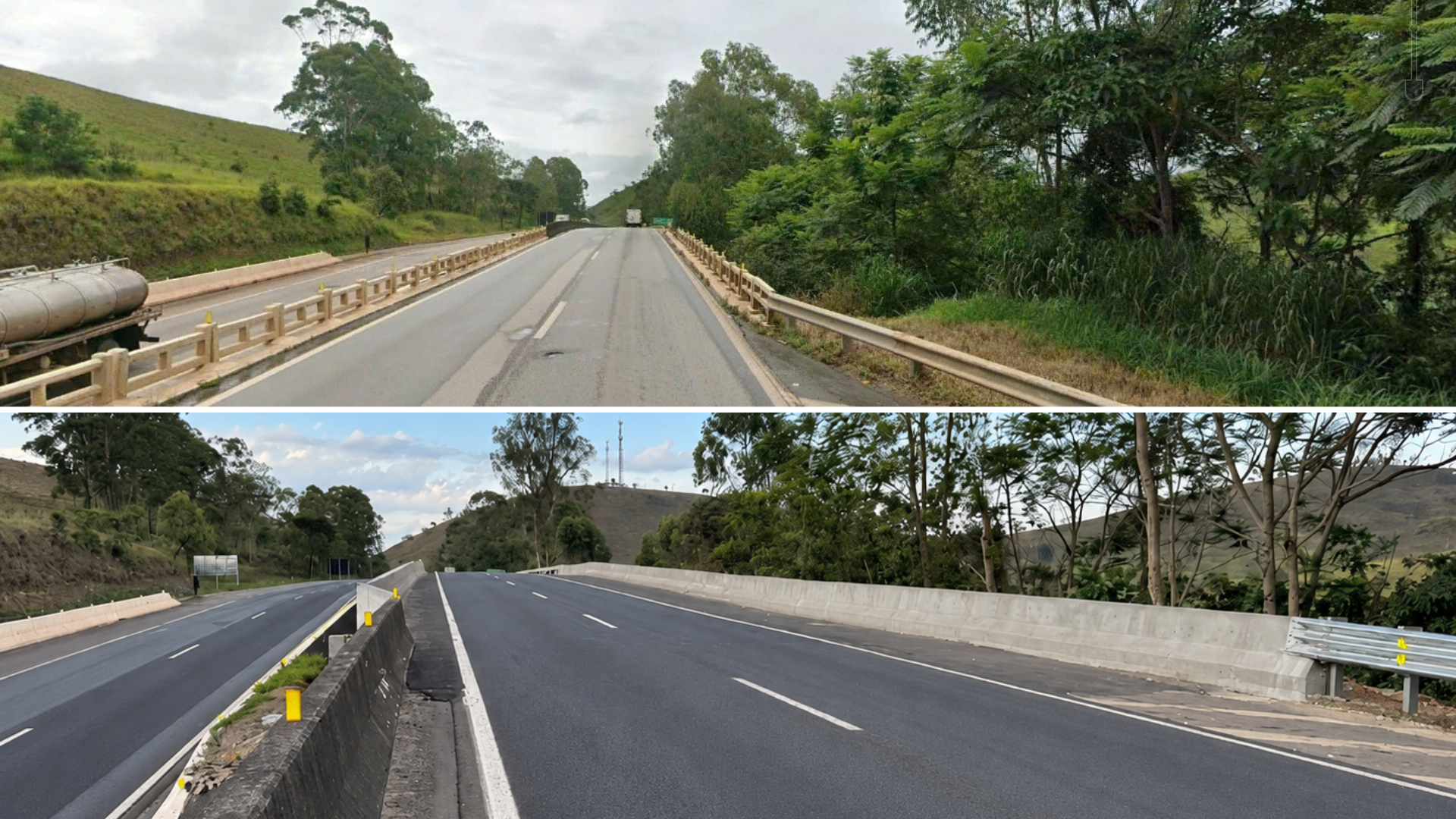 BR-040 ganha viadutos modernizados em Cristiano Otoni e Carandaí