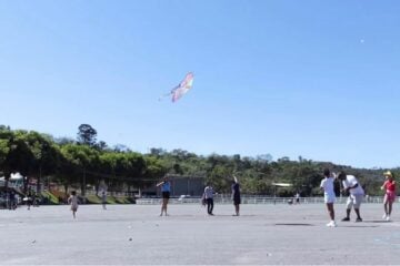 São Gonçalo do Rio Abaixo: cerca de 1.500 pessoas participaram do Festival de Pipas no Parque de Exposições