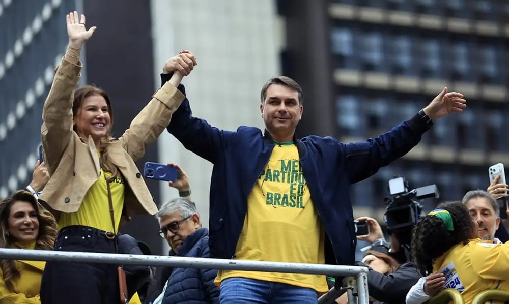 Eleições 2026: Flávio Bolsonaro propõe enxugar Estado e endurecer ações de segurança