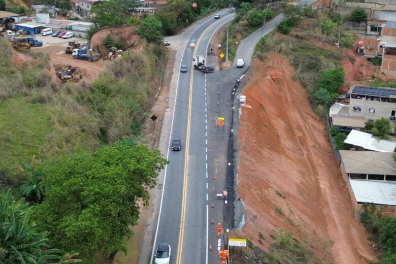 BR-381: acesso ao bairro Caravelas, em Ipatinga, passa a ter sentido único a partir desta quarta-feira
