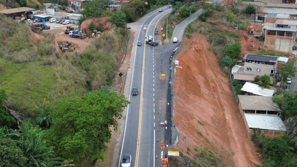 BR-381: acesso ao bairro Caravelas, em Ipatinga, passa a ter sentido único a partir desta quarta-feira