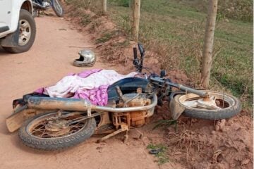 Homem de 58 anos morre após acidente de moto na zona rural de Ferros