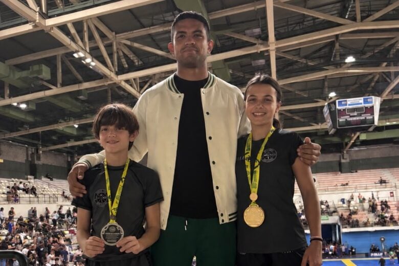 Atletas de João Monlevade conquistam ouro e bronze no Brasileiro de Jiu-Jitsu