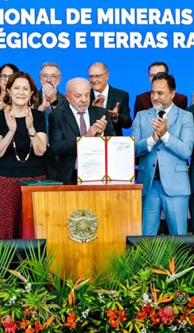 Lula empossa Marco Antônio Lage em conselho nacional sobre minerais críticos e estratégicos