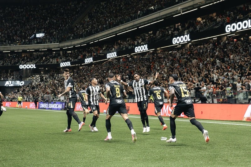 Classificação contra o Santos reforça o Atlético como uma força da natureza em competições mata-mata