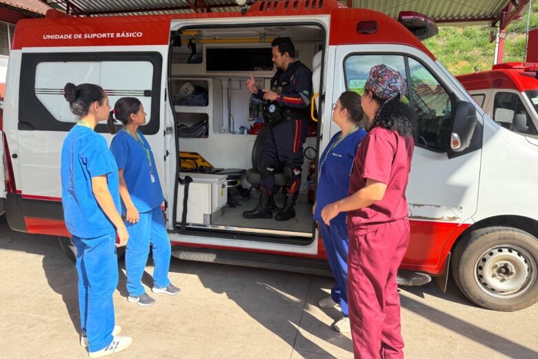 Funcesi e Samu firmam parceria para aproximar estudantes de Enfermagem do atendimento de urgência em Itabira
