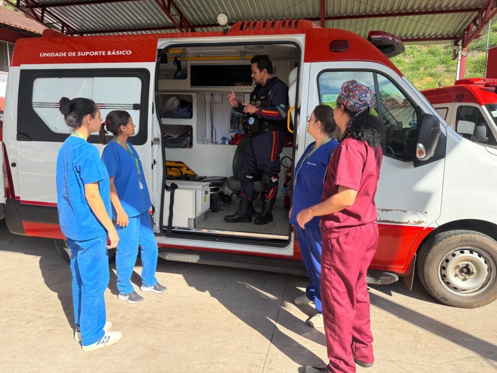 Funcesi e Samu firmam parceria para aproximar estudantes de Enfermagem do atendimento de urgência em Itabira