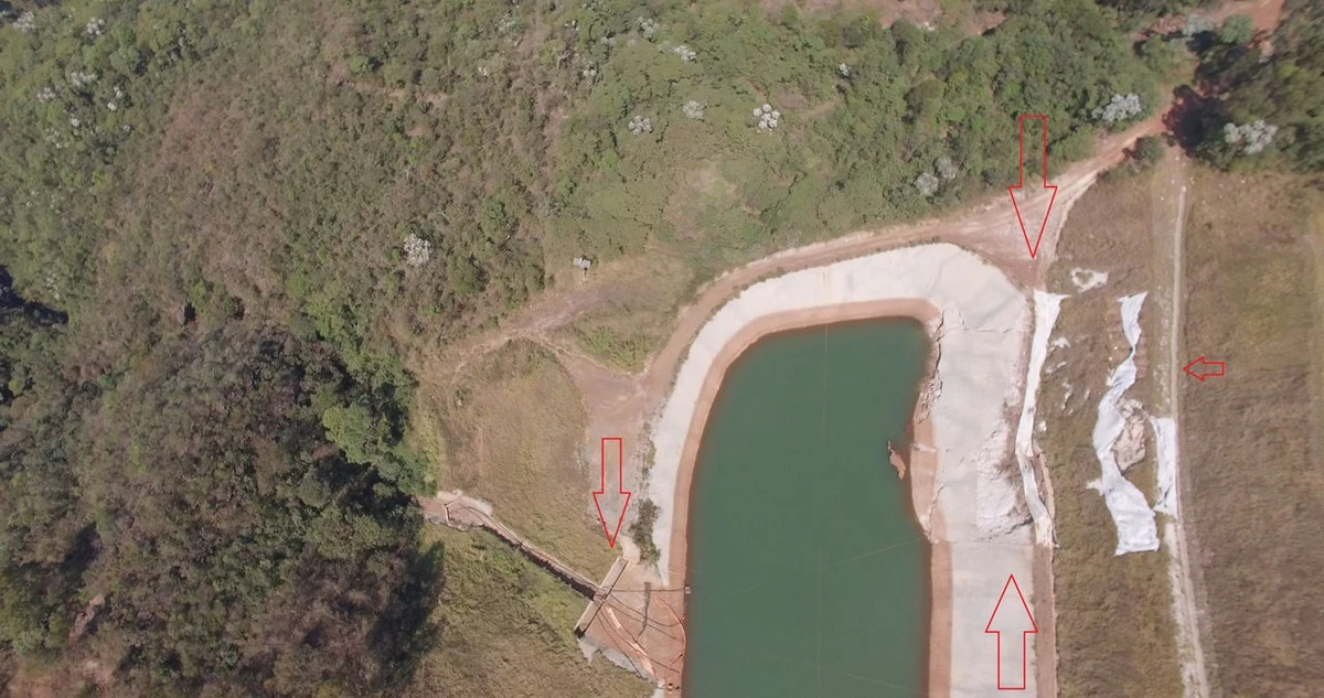 Estrutura de barragem da Vale em Macacos apresenta trincas; MPMG irá investigar
