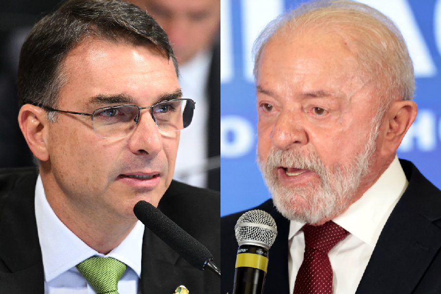 A campanha de Lula vê cenário desafiador no Sudeste, com Flávio Bolsonaro à frente na região, mostra pesquisa Quaest
