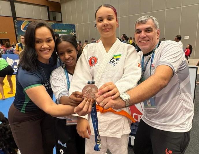 Atleta de São Gonçalo do Rio Abaixo conquista prata nos Jogos Escolares Brasileiros 2026
