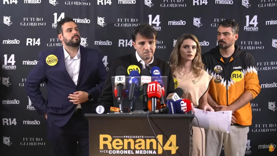 Renan Santos tem perfis removidos de redes sociais após decisão de Toffoli