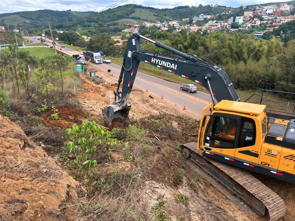 Obras para duplicação da BR-040 ganham novas frentes em Congonhas; saiba mais