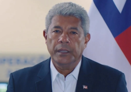Com 55,31% dos votos válidos, Jerônimo Rodrigues garante reeleição na Bahia