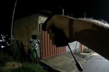 Homem é conduzido à delegacia após ameaçar companheira com faca em Itabira