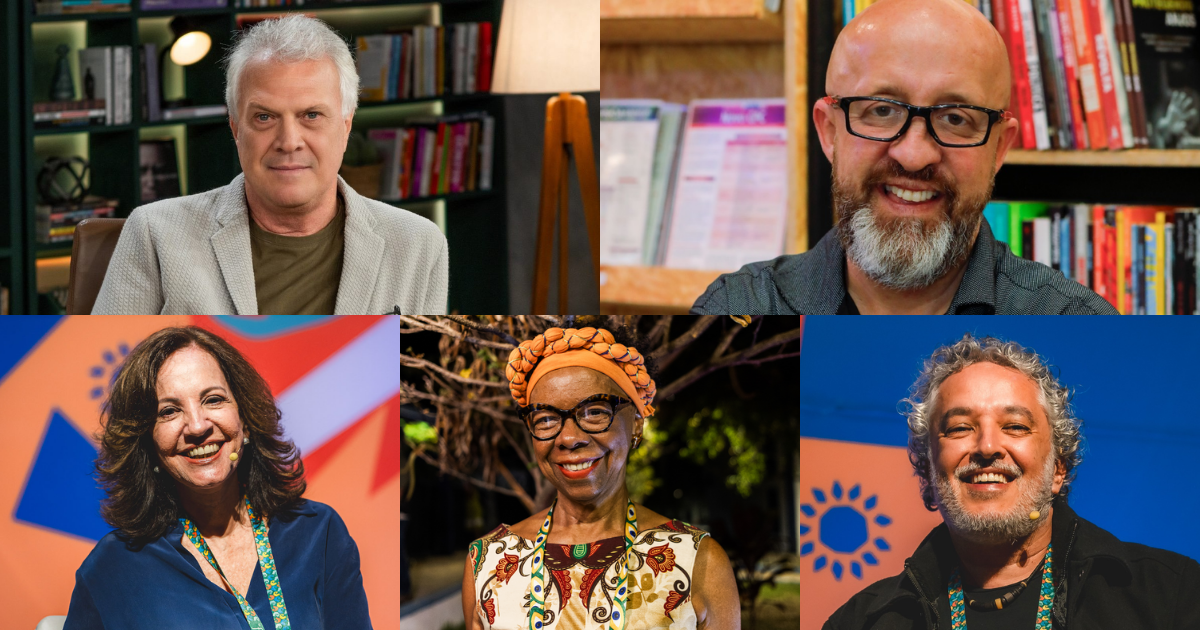 Flitabira reúne cinco nomes da literatura e da comunicação em comemoração aos 40 anos do Sempre Um Papo