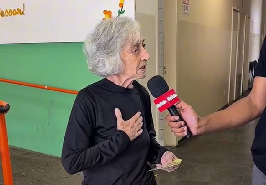 Aos 83 anos, Maria do Carmo Amoroso vai às urnas em Itabira por acreditar no poder do voto