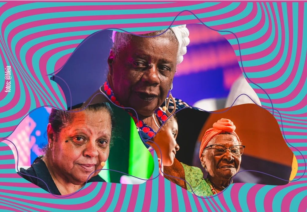 Conceição Evaristo homenageia Dona Rosinha e Dona Tita no 6º Flitabira