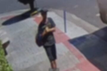 Em apenas dois minutos, trabalhador tem capacete furtado em supermercado de Itabira 