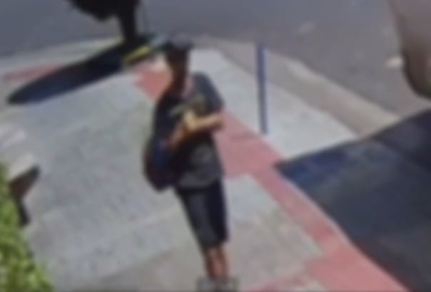 Em apenas dois minutos, trabalhador tem capacete furtado em supermercado de Itabira 
