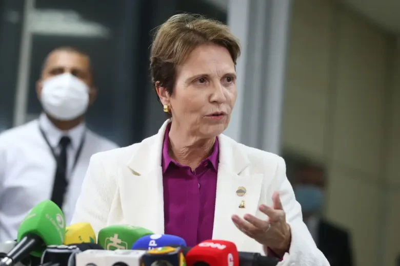 União Brasil e PP apoiam reeleição de Alcolumbre e frustram Tereza Cristina