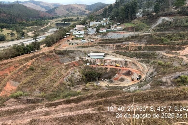 Belmont quer ampliar mina em Itabira; projeto prevê R$ 630 mil para revitalização do Parque Água Santa