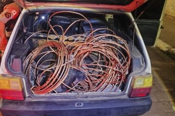 Polícia prende quatro suspeitos e recupera materiais furtados da GSM Mineração em Barão de Cocais