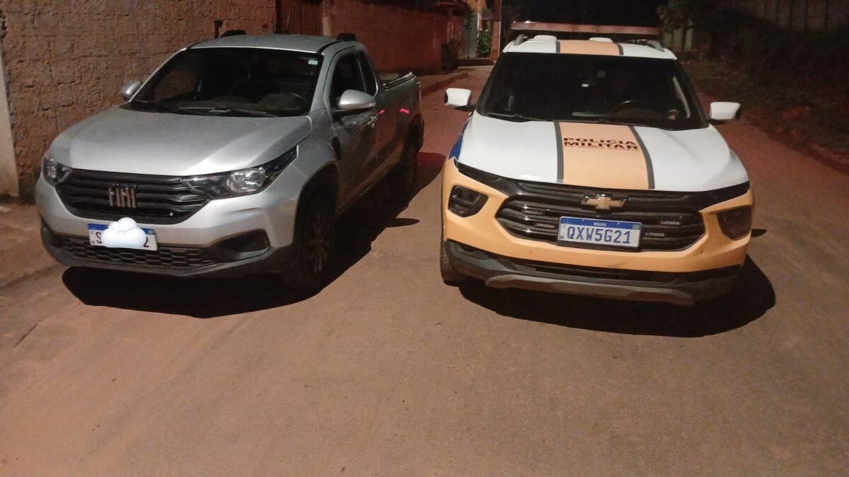 Polícia Militar Rodoviária recupera Fiat Strada furtada em Belo Horizonte e prende homem em Itabira