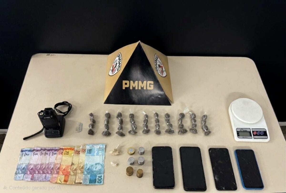 Homem é preso por tráfico de drogas no bairro Sion, em João Monlevade