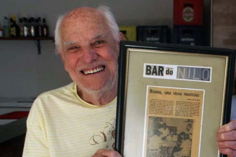 Nilo Almeida, símbolo da boemia de Itabira, morre aos 88 anos