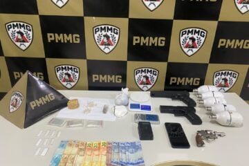 Homem é preso por tráfico de drogas e posse ilegal de arma em São Domingos do Prata