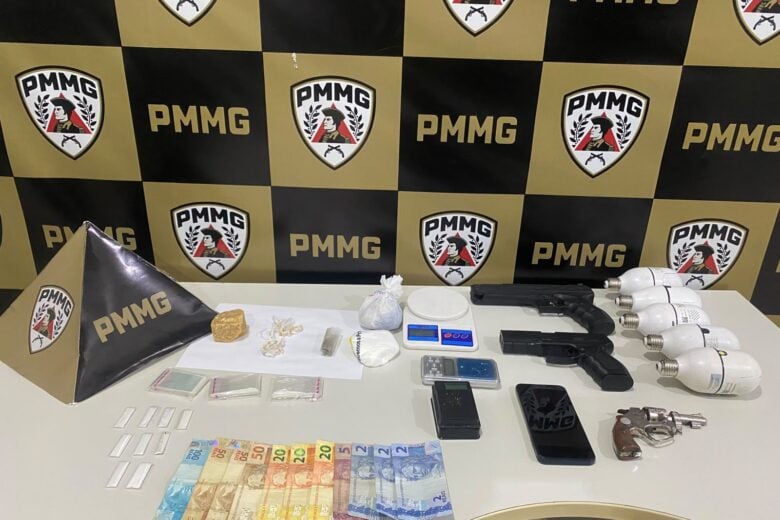 Homem é preso por tráfico de drogas e posse ilegal de arma em São Domingos do Prata