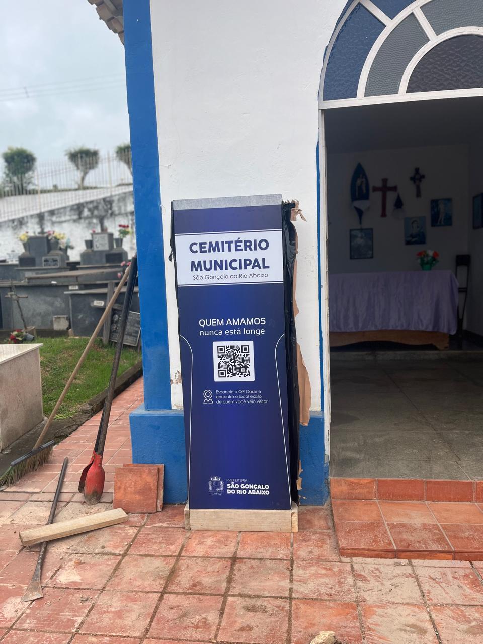 São Gonçalo do Rio Abaixo: Prefeitura lançará  sistema digital de consulta e homenagens no Cemitério Municipal