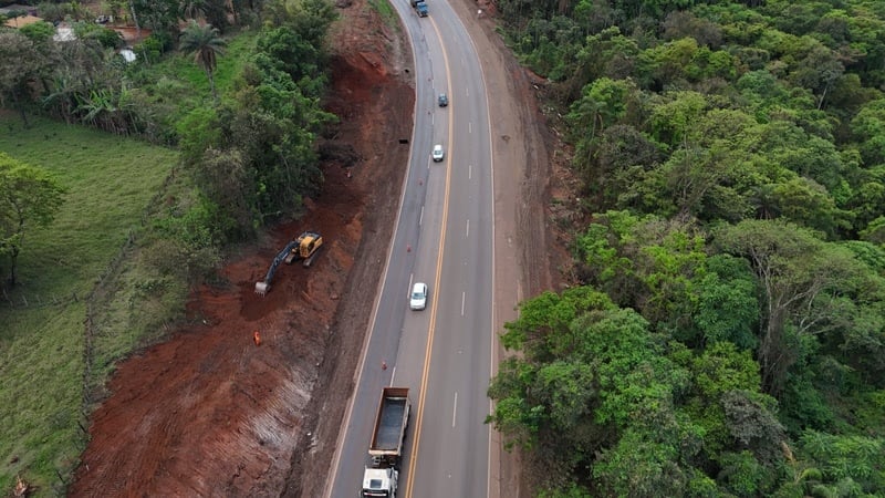 BR-040 terá intervenções em Congonhas, Nova Lima e Santos Dumont nesta semana